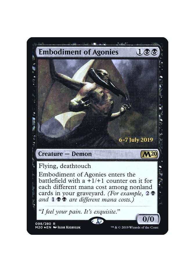 Embodiment of Agonies - Foil