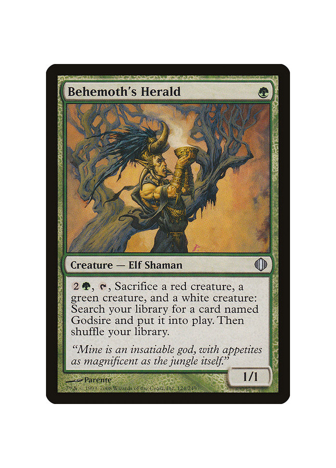 Behemoth's Herald - Foil