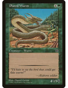 Plated Wurm