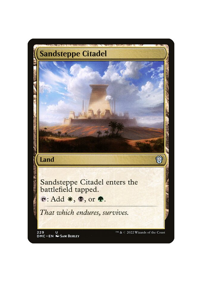 Sandsteppe Citadel
