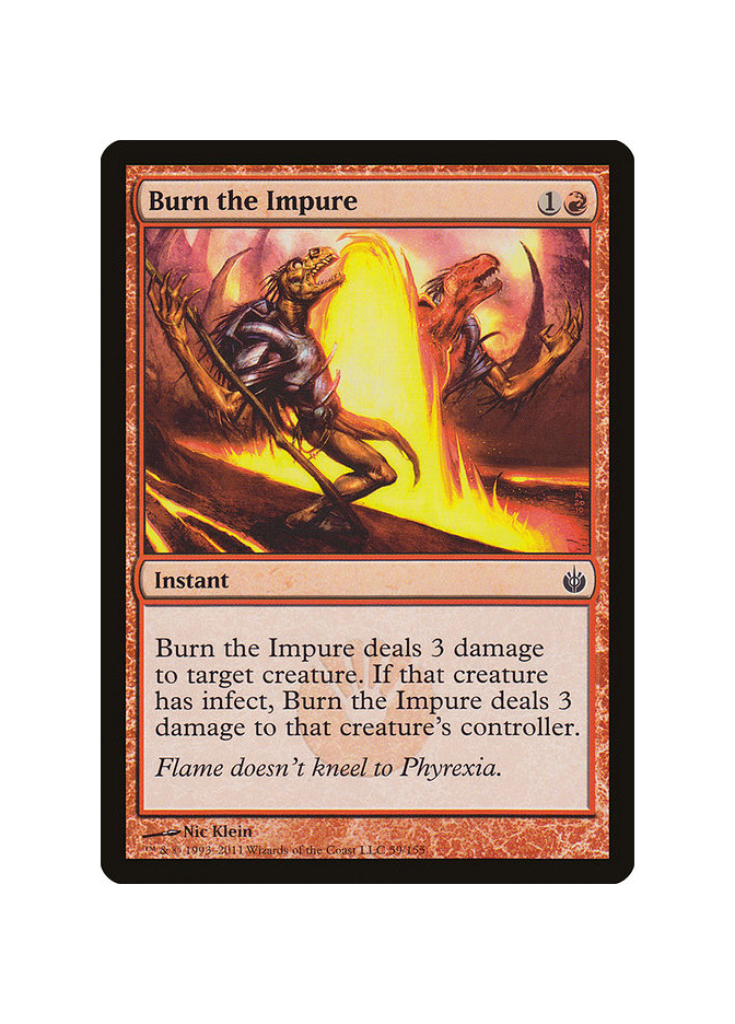 Burn the Impure - Foil