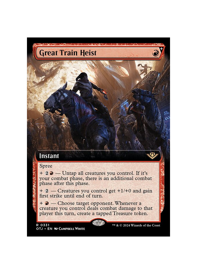 Great Train Heist - Foil