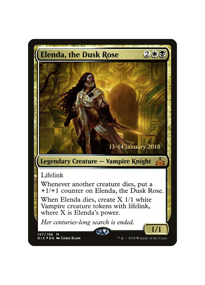 Elenda, the Dusk Rose - Foil