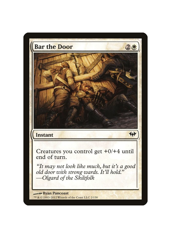 Bar the Door
