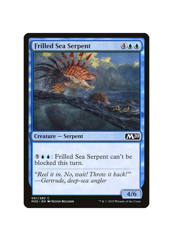 Frilled Sea Serpent - Foil