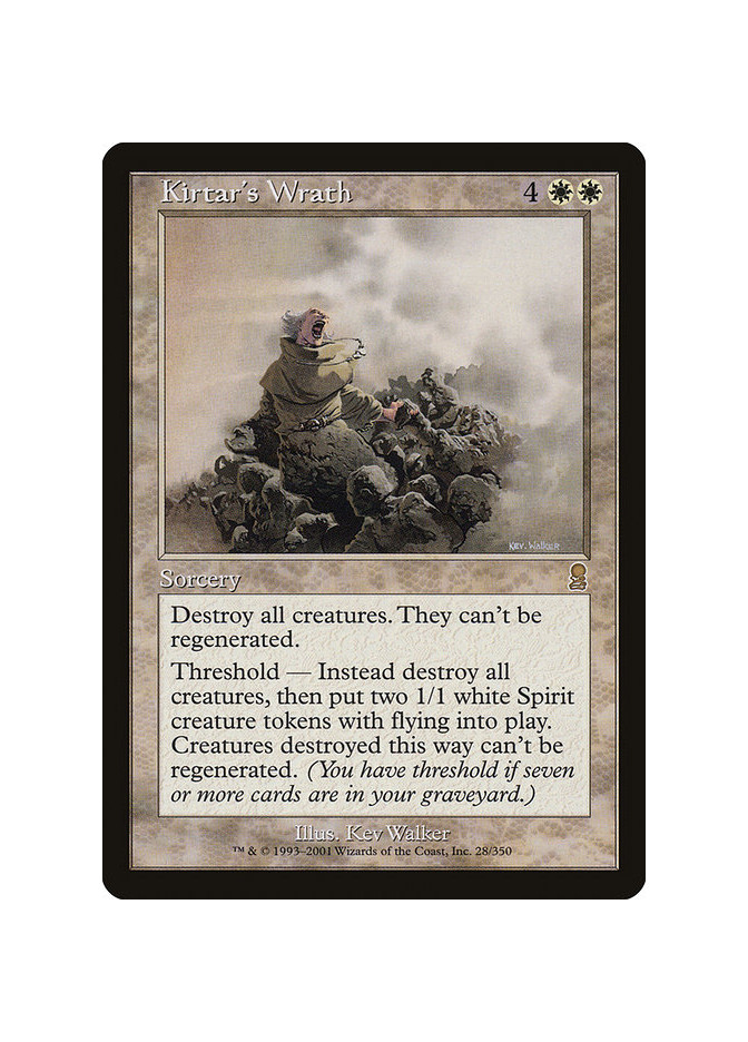 Kirtar's Wrath - Foil