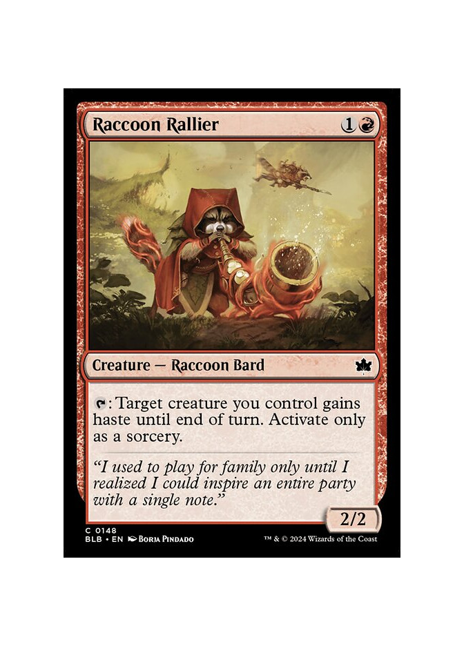 Raccoon Rallier