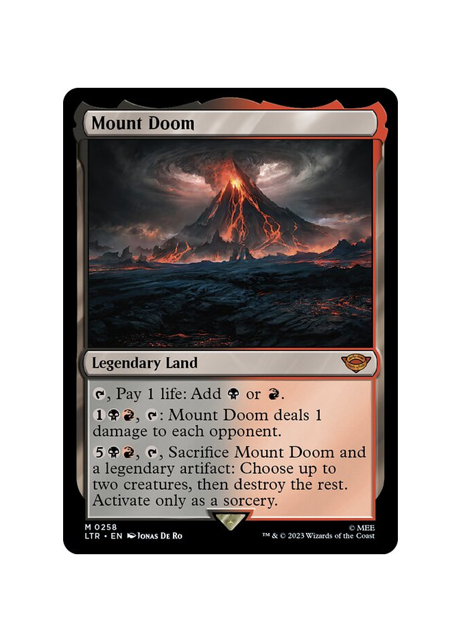 Mount Doom - Foil
