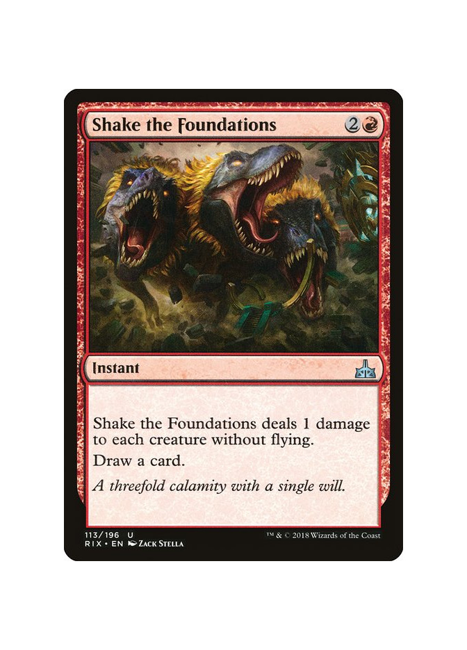 Shake the Foundations - Foil