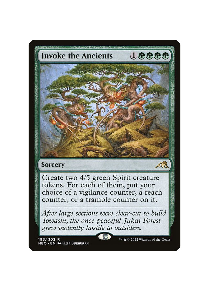 Invoke the Ancients - Foil