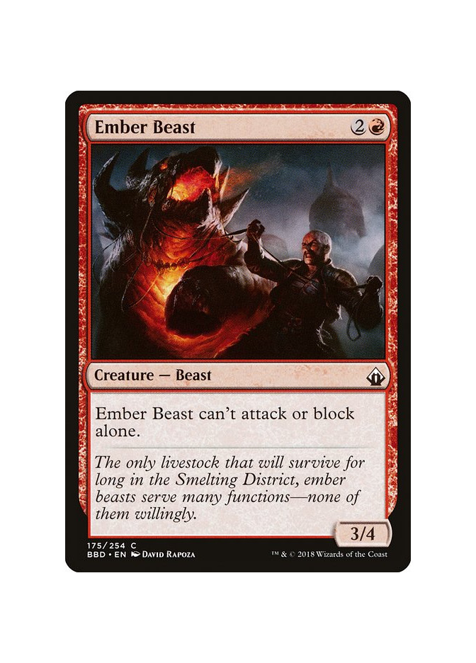 Ember Beast - Foil