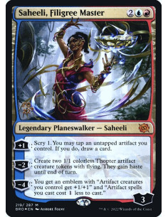 Saheeli, Filigree Master - Foil