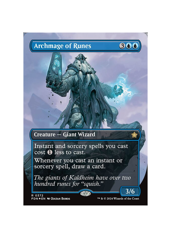 Archmage of Runes - Foil