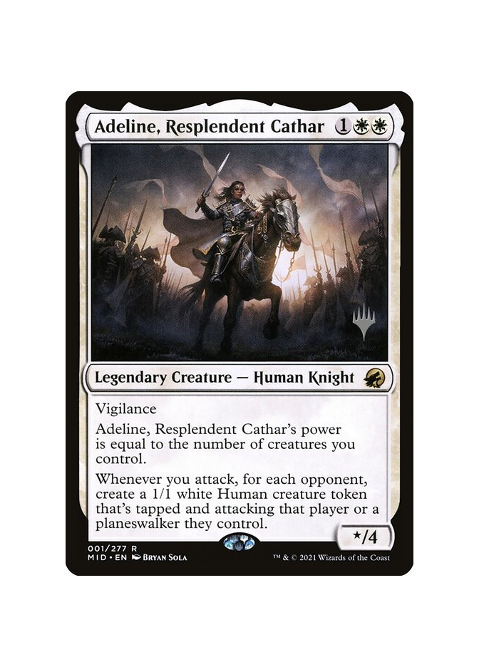 Adeline, Resplendent Cathar - Foil