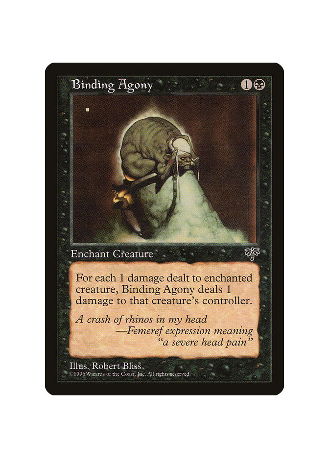 Binding Agony