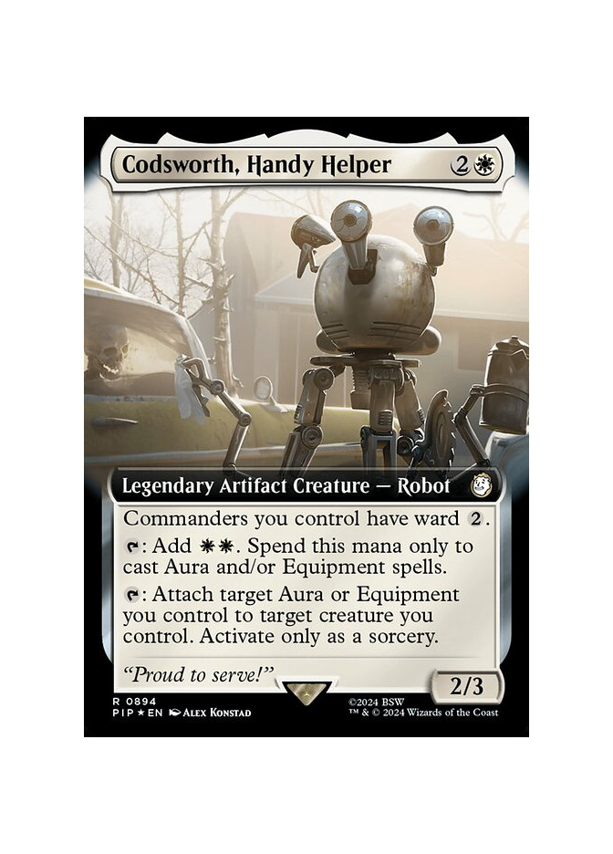 Codsworth, Handy Helper - Foil