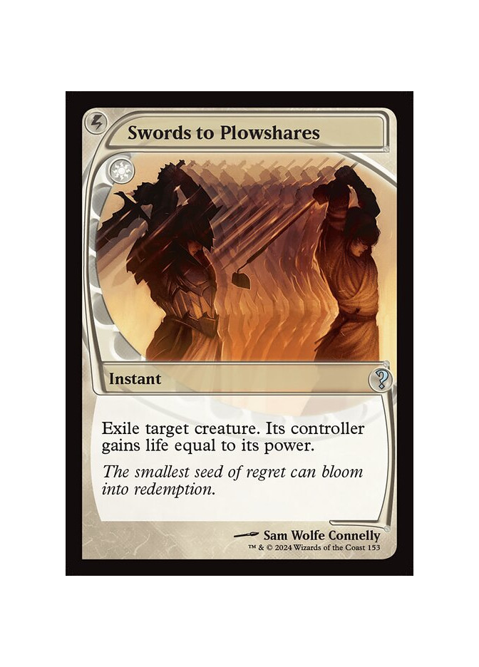 Swords to Plowshares - Foil
