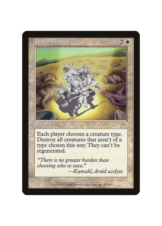 Harsh Mercy - Foil