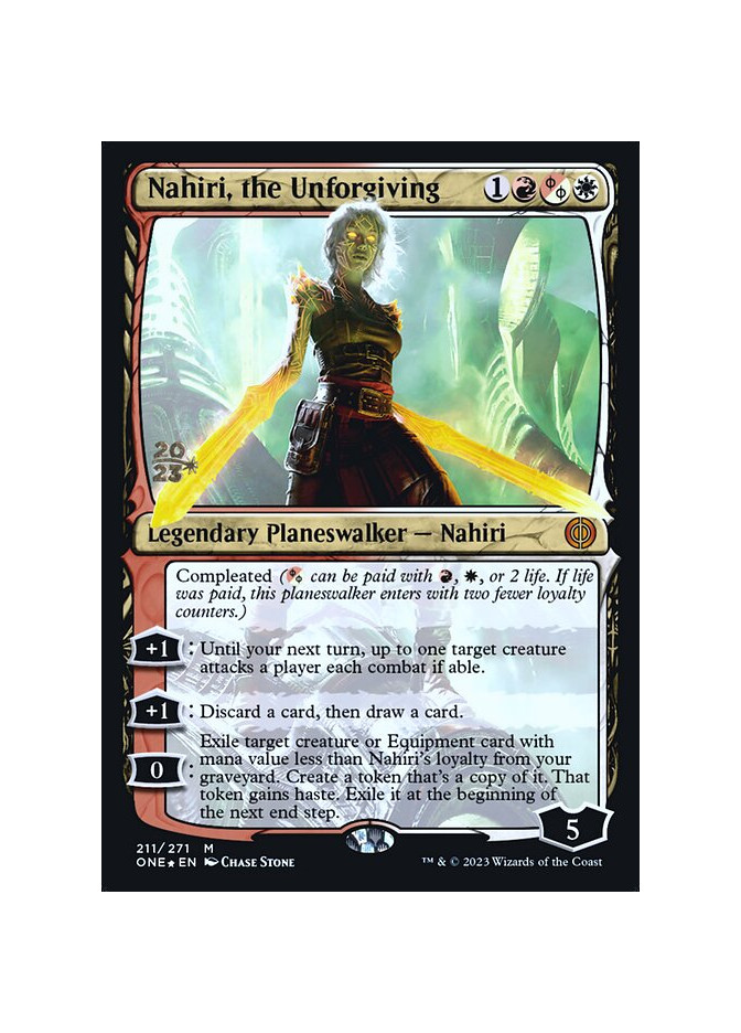 Nahiri, the Unforgiving - Foil