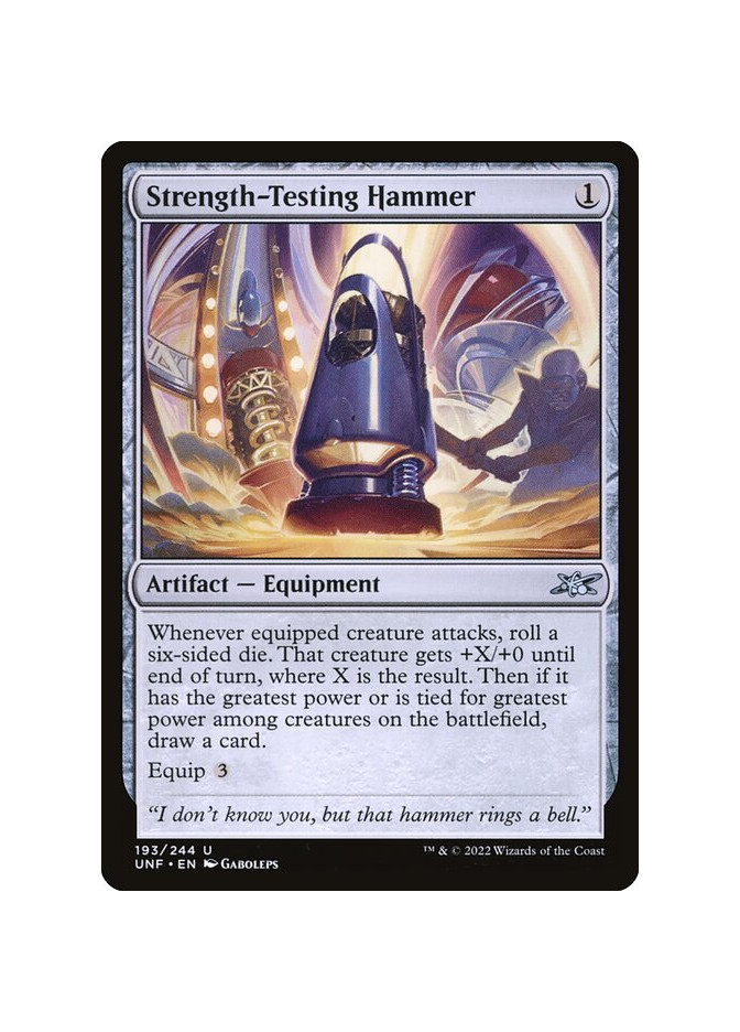 Strength-Testing Hammer - Foil