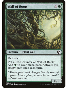 Wall of Roots - Foil