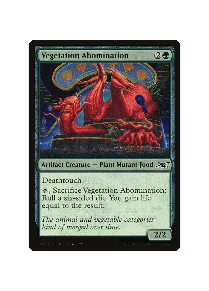 Vegetation Abomination - Foil