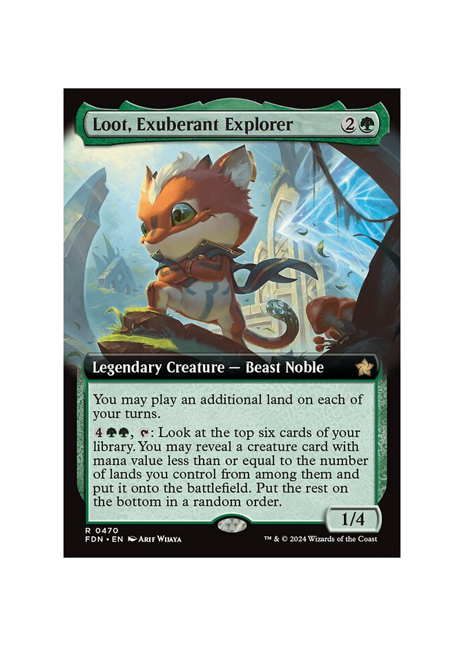 Loot, Exuberant Explorer - Foil