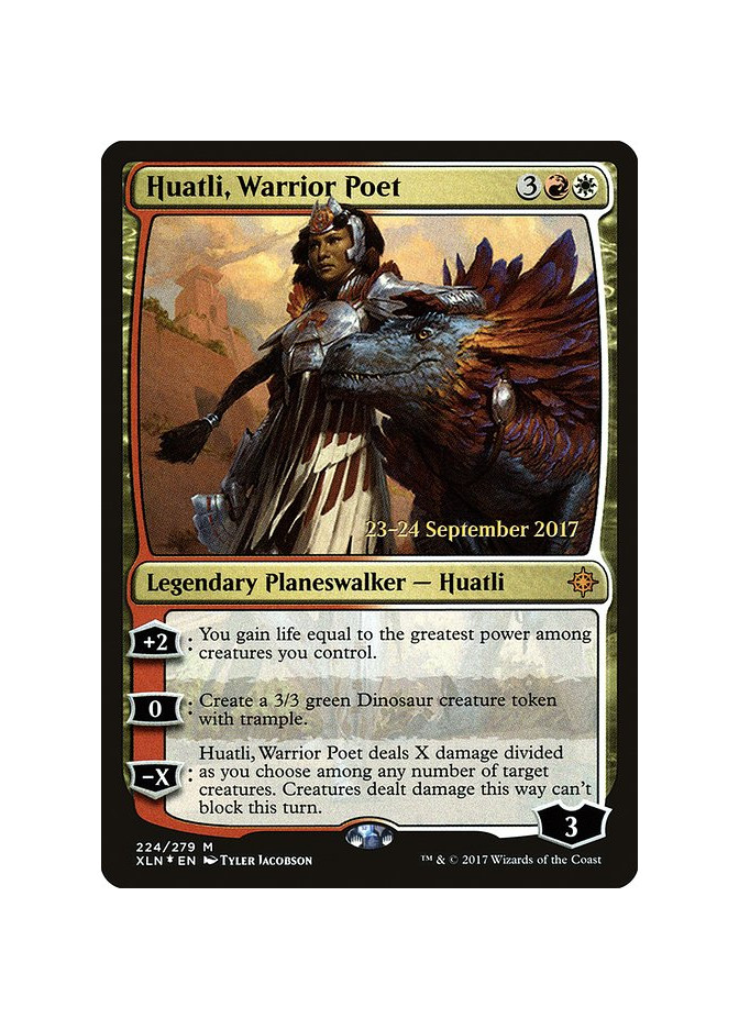 Huatli, Warrior Poet - Foil
