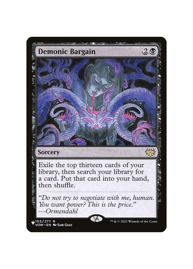 Demonic Bargain