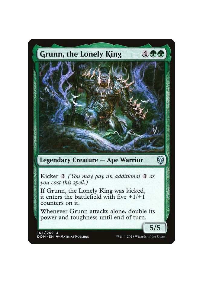 Grunn, the Lonely King