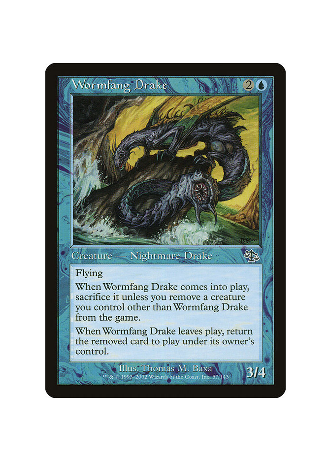 Wormfang Drake - Foil