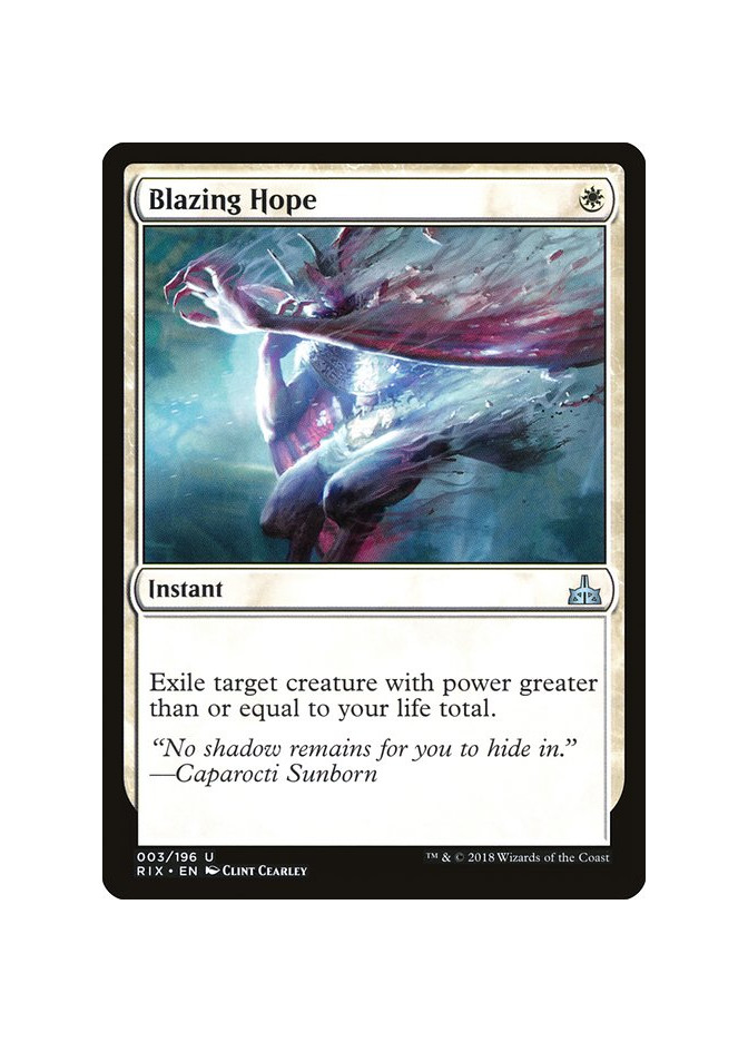 Blazing Hope - Foil