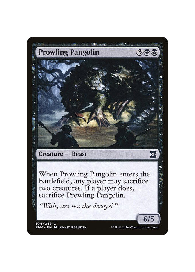 Prowling Pangolin - Foil
