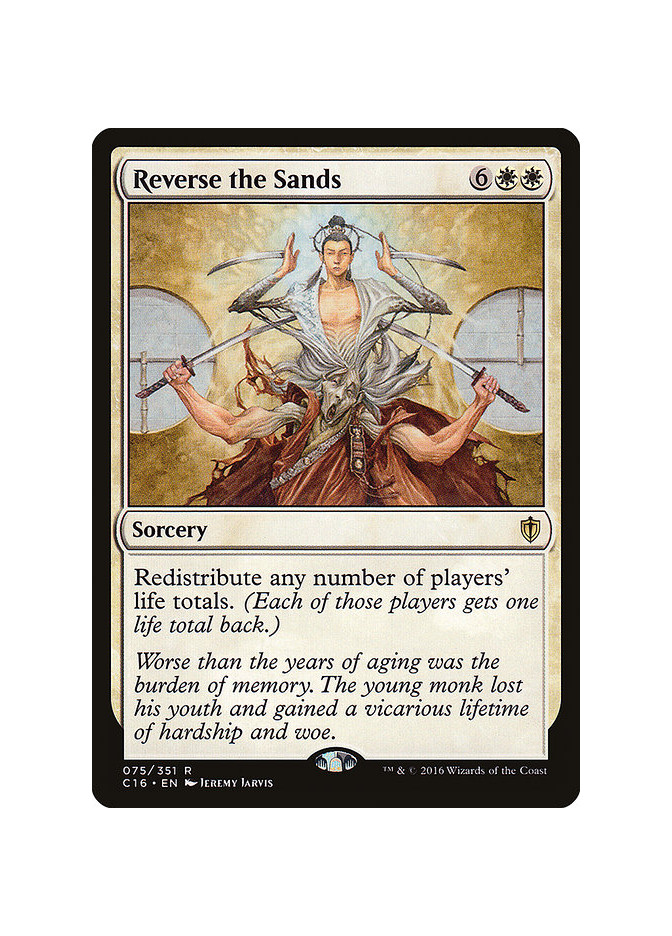 Reverse the Sands