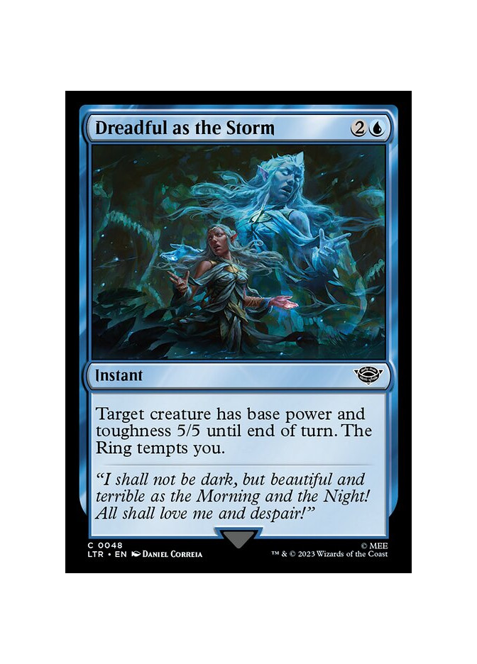 Dreadful as the Storm - Foil