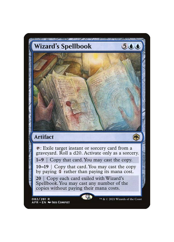 Wizard's Spellbook - Foil