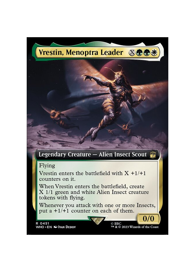 Vrestin, Menoptra Leader