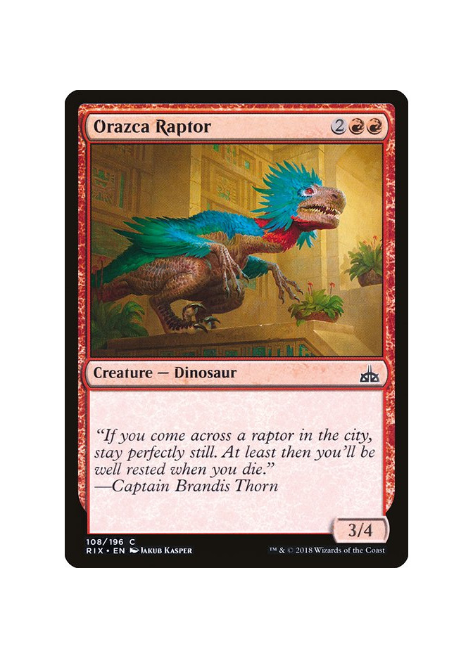 Orazca Raptor