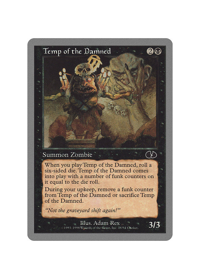 Temp of the Damned