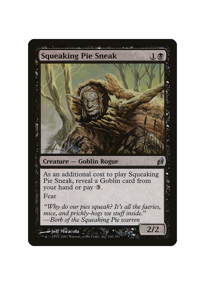 Squeaking Pie Sneak - Foil