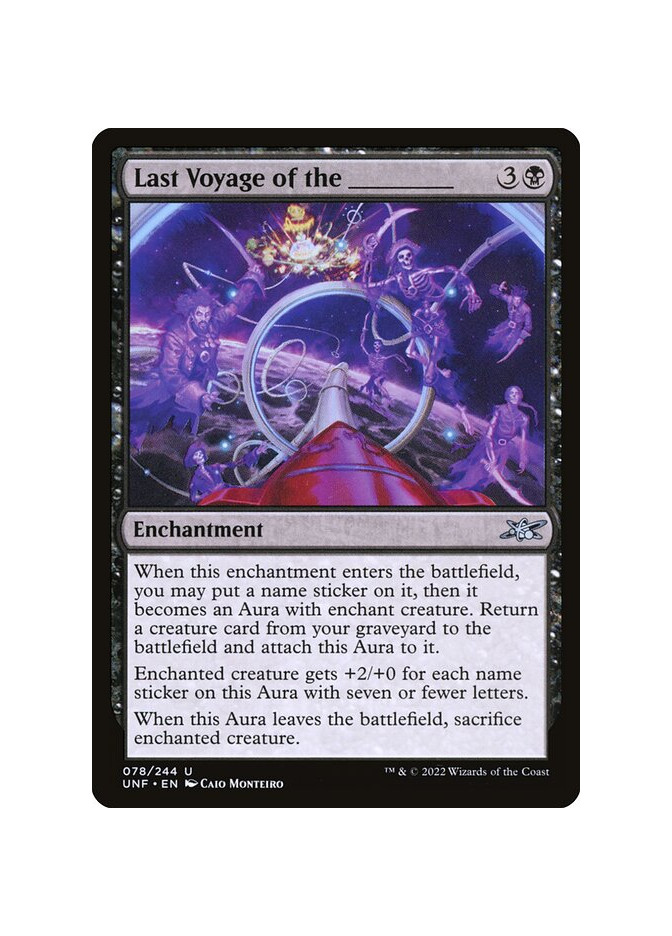 Last Voyage of the _____ - Foil