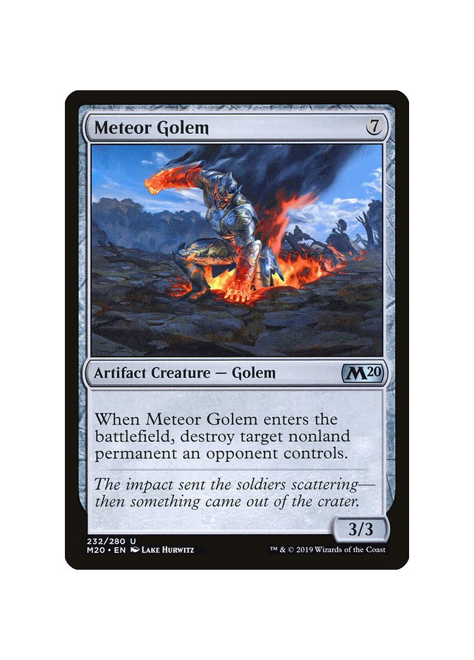 Meteor Golem - Foil