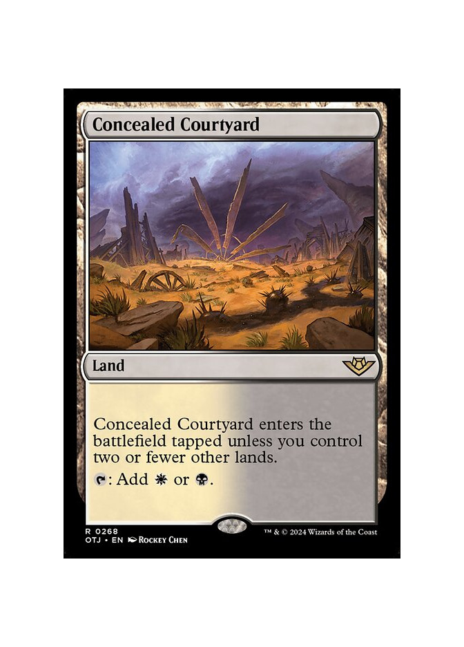 Concealed Courtyard - Foil