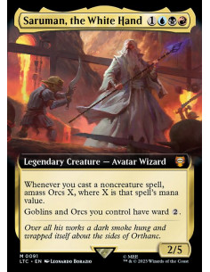 Saruman, the White Hand - Foil