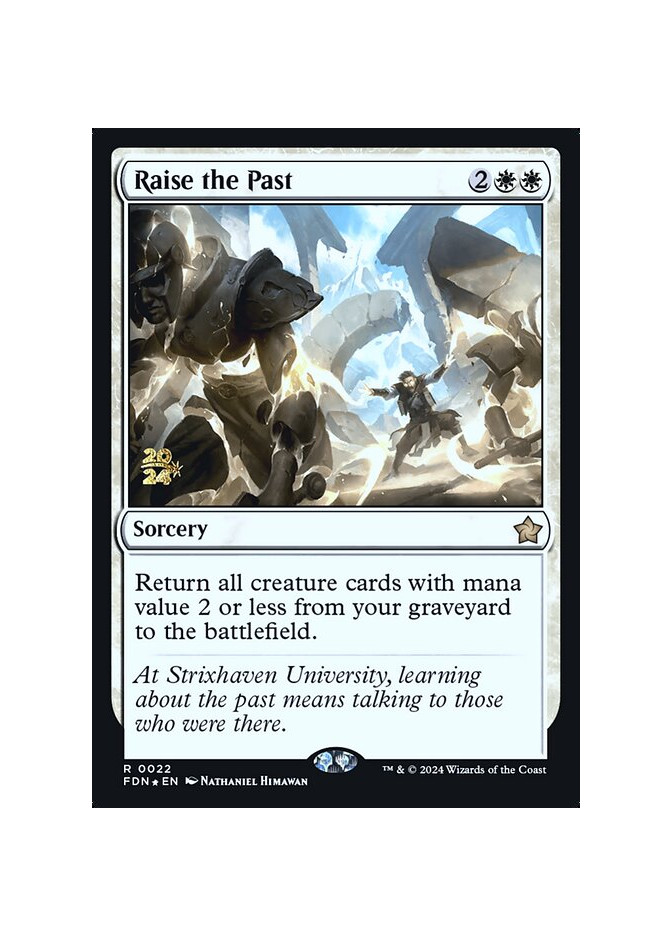 Raise the Past - Foil
