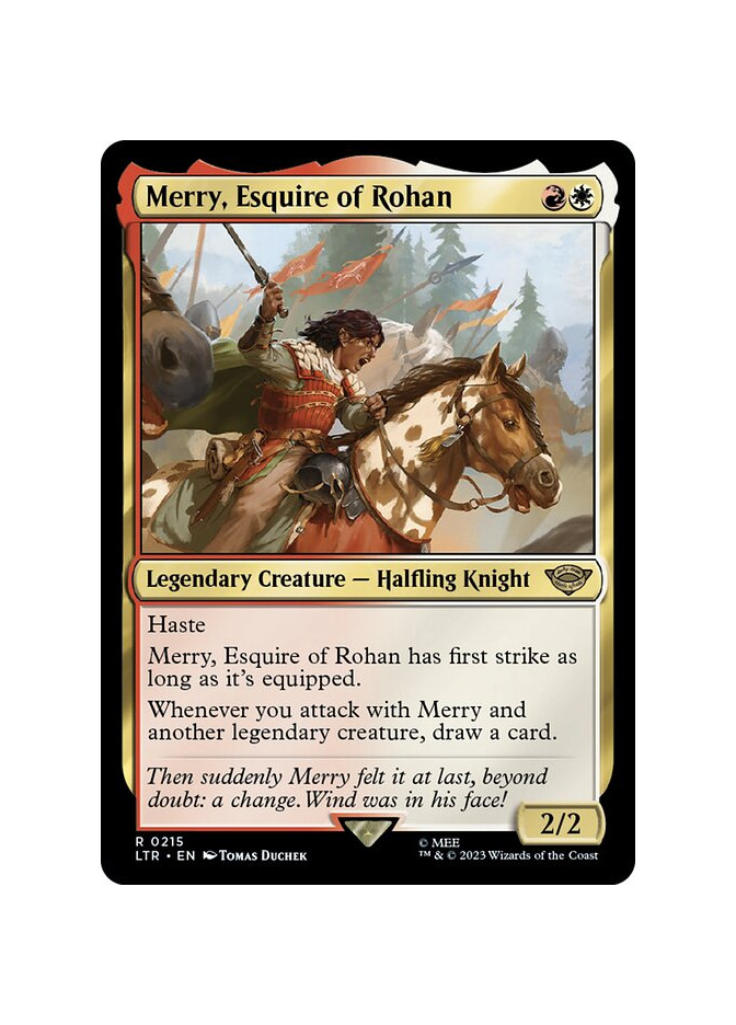 Merry, Esquire of Rohan - Foil