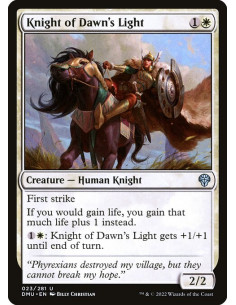 Knight of Dawn's Light - Foil