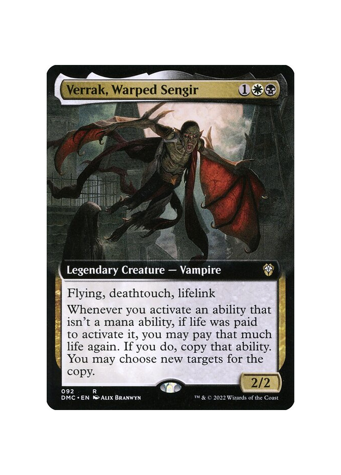 Verrak, Warped Sengir