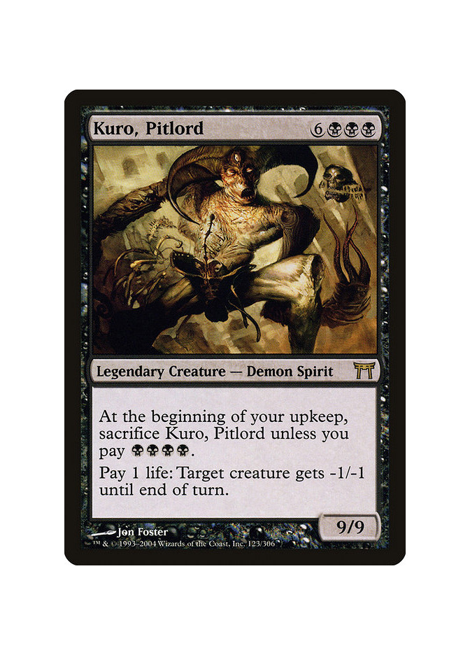 Kuro, Pitlord - Foil