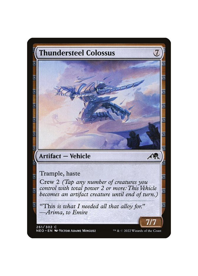 Thundersteel Colossus - Foil